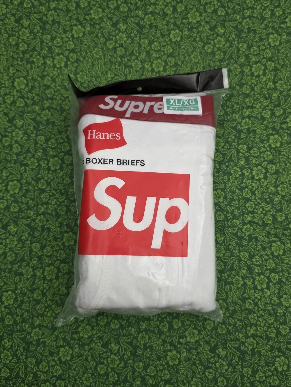 Supreme White Boxer Briefs 4 Pack Size XL - Picture 1 of 2